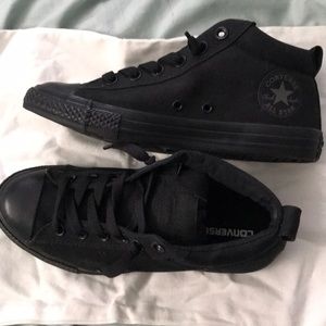 Converse! All black All Stars